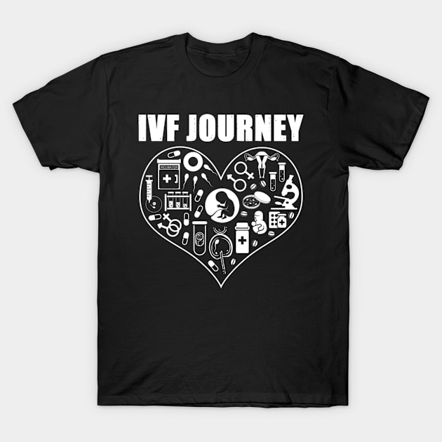 Ivf Infertility Transfer Day Positive T-Shirt by SperkerFulis